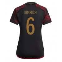 Nemecko Joshua Kimmich #6 Vonkajší Ženy futbalový dres MS 2022 Krátky Rukáv